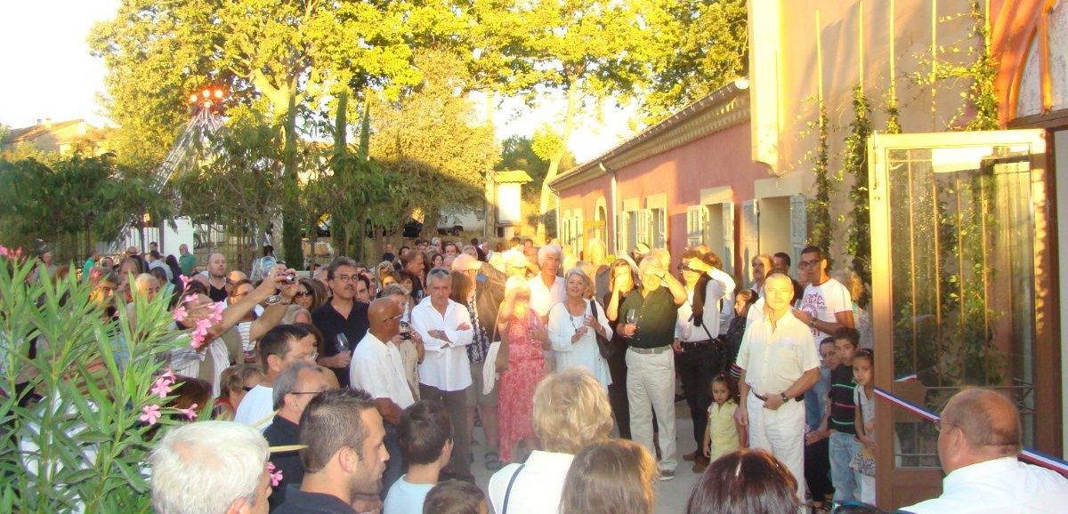 Inauguration au bord du Canal du Midi